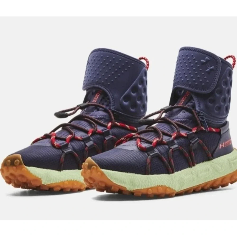 Under Armour UA HOVR Summit Fat Tire Shoes 3022945-501 Boots Mens 10 / Womens 11